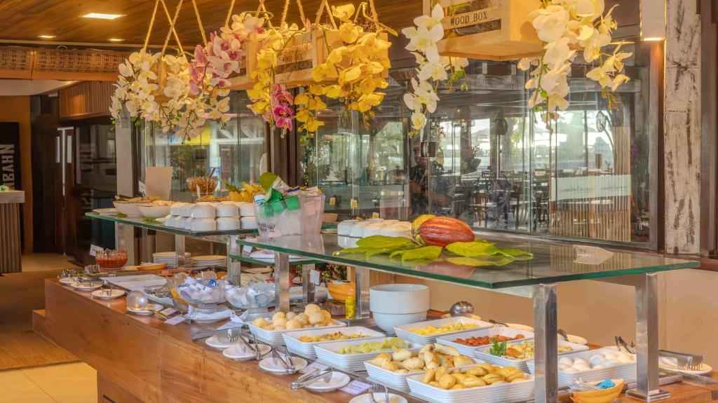 Caf&eacute; da manh&atilde; do Jardim Atl&acirc;ntico Beach Resort