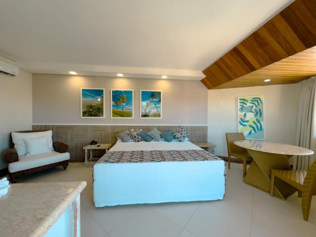 Quarto do Hotel Aldeia da Praia